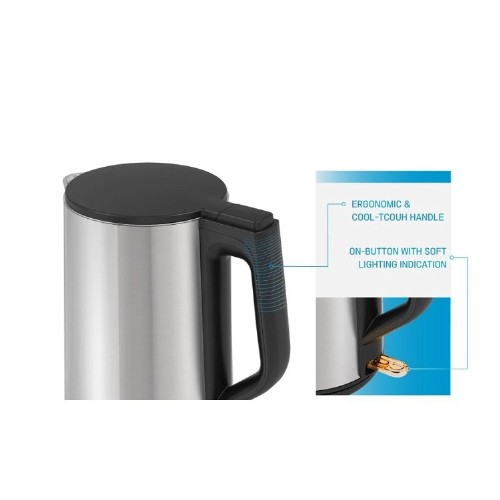 ΒΡΑΣΤΗΡΑΣ ROHNSON R-7530 INOX /ΜΑΥΡΟ 1,5L